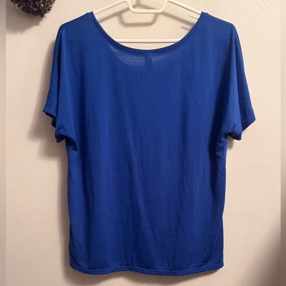 Bella & Canvas Blue Scoop neck Tee - Picture 2 of 4